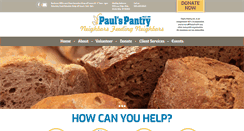 Desktop Screenshot of paulspantry.org